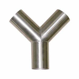 Vacuum Y, Stainless Steel 1.5"(38mm)